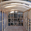 Mobile eco cabin - softwood structure